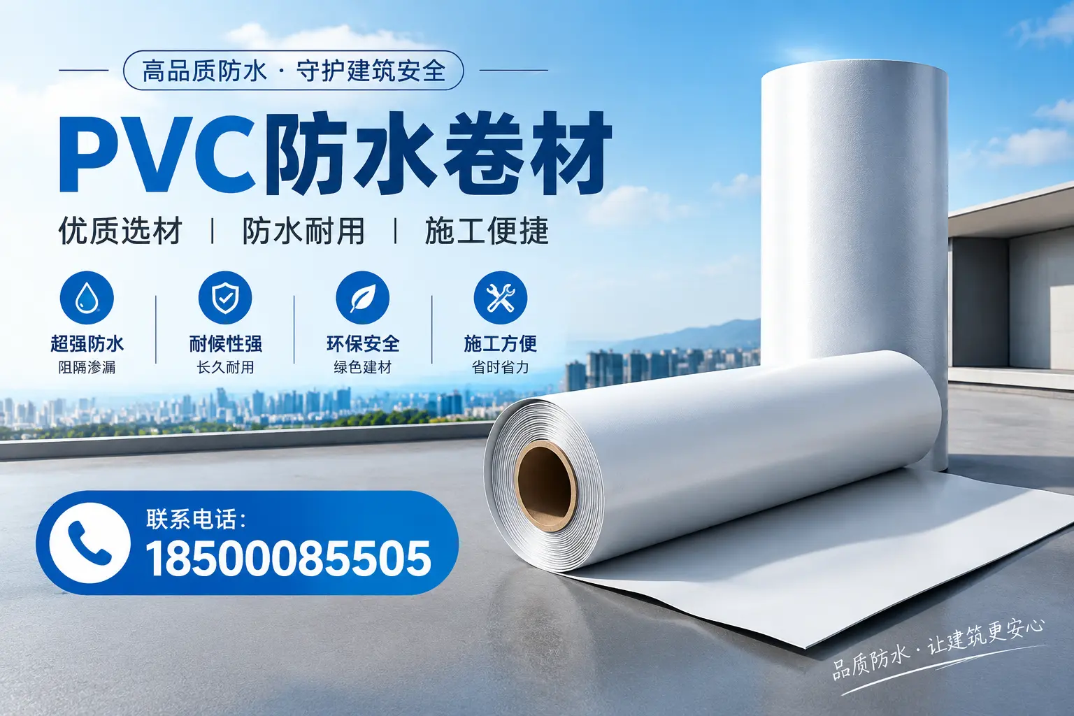 如何评估PVC防水卷材的性价比?锡林郭勒消费者必读